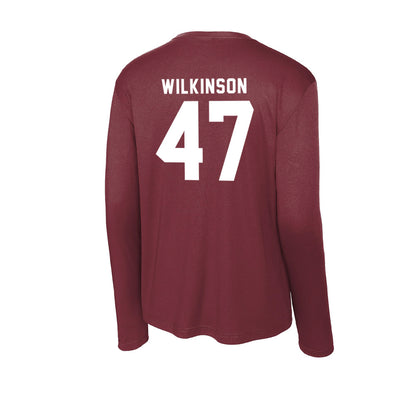 Mississippi State - NCAA Football : William Wilkinson - Classic Shersey Activewear Long Sleeve T-Shirt-1