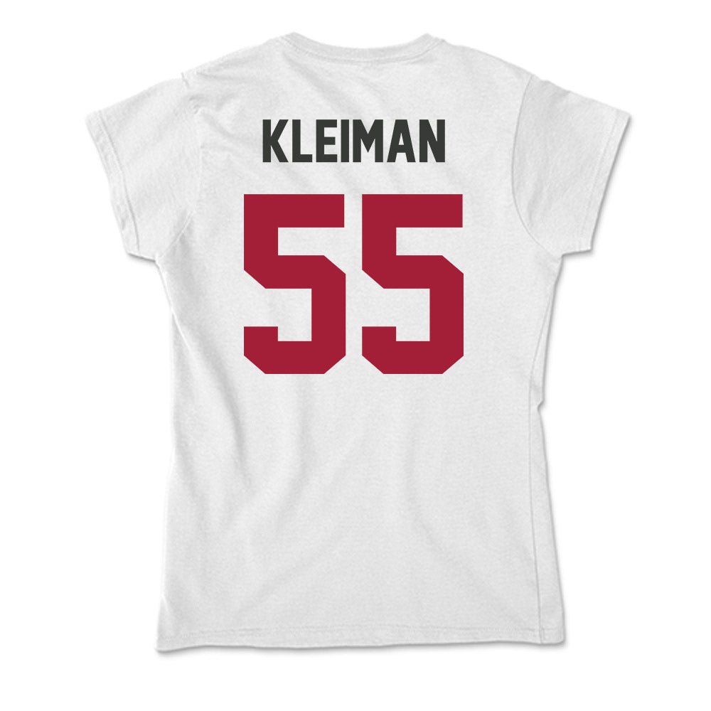 Arkansas - NCAA Baseball : Brendan Kleiman - Soft Style Women’s T-Shirt-1