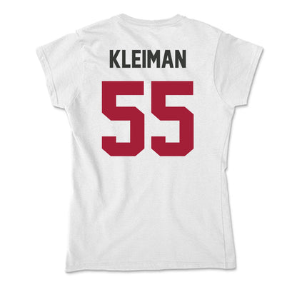 Arkansas - NCAA Baseball : Brendan Kleiman - Soft Style Women’s T-Shirt-1