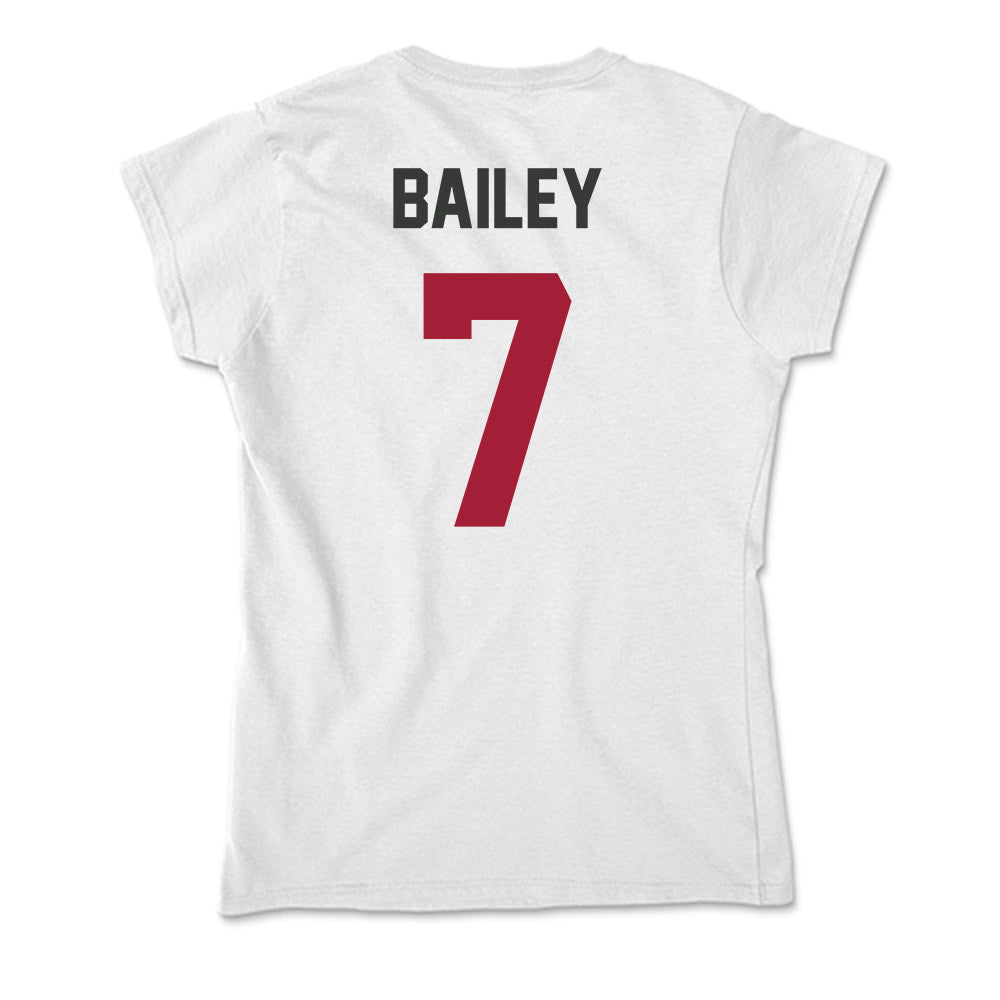 Arkansas - NCAA Women's Soccer : Erin Bailey - Soft Style Women’s T-Shirt-1