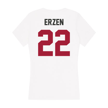 Arkansas - NCAA Women's Soccer : Ainsley Erzen - Women's V-Neck T-Shirt-1