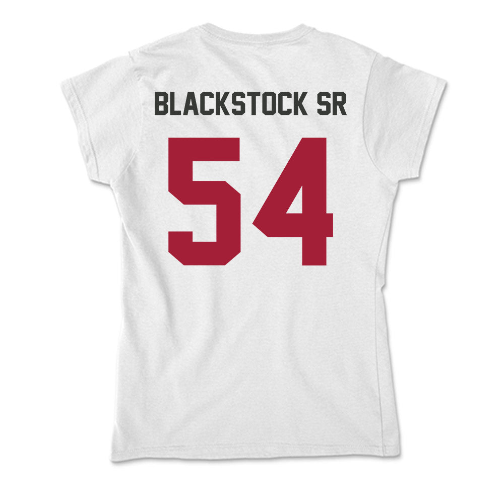 Arkansas - NCAA Football : Keyshawn Blackstock Sr - Soft Style Women’s T-Shirt-1