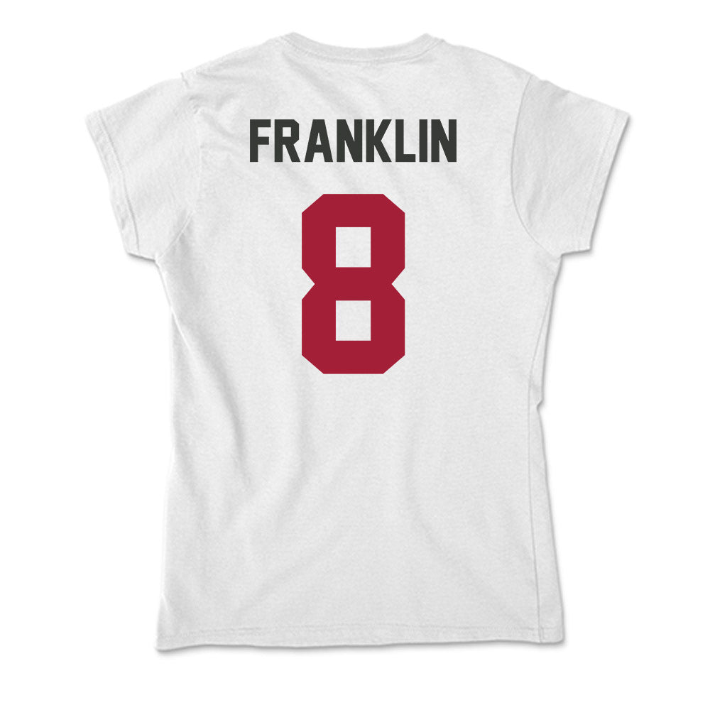 Arkansas - NCAA Women's Basketball : Bea Franklin - Soft Style Women’s T-Shirt-1