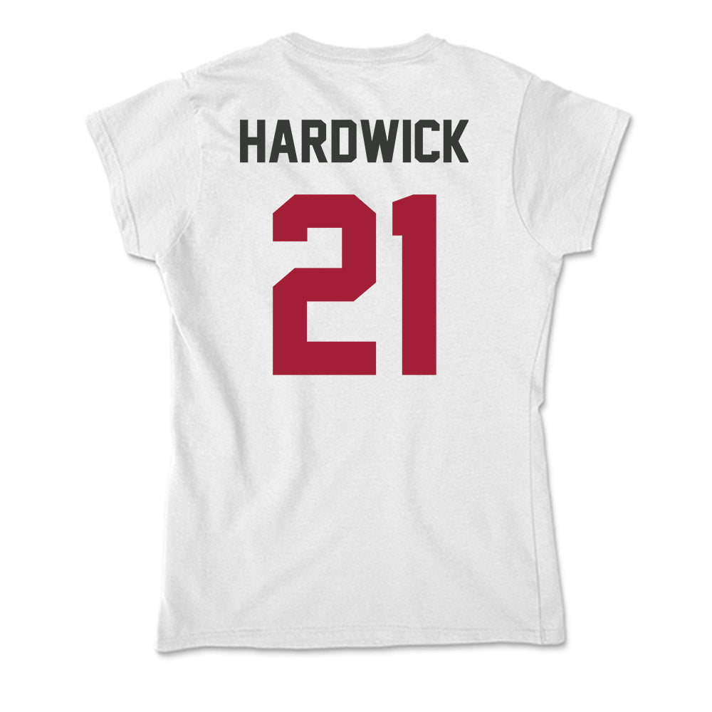 Arkansas - NCAA Softball : Mallory Hardwick - Soft Style Women’s T-Shirt-1