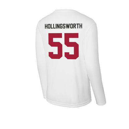 Arkansas - NCAA Football : JJ Hollingsworth - Activewear Long Sleeve T-Shirt