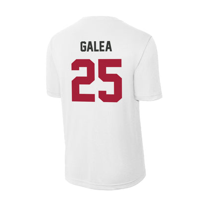 Arkansas - NCAA Women's Basketball : Danika Galea - Activewear T-Shirt-1