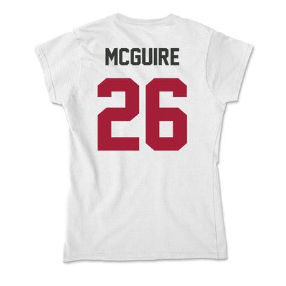 Arkansas - NCAA Baseball : Tate McGuire - Soft Style Women’s T-Shirt-1