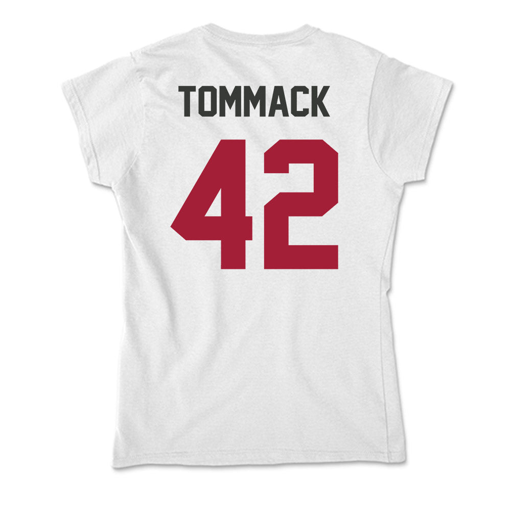 Arkansas - NCAA Women's Soccer : Taylor Tommack - Soft Style Women’s T-Shirt-1