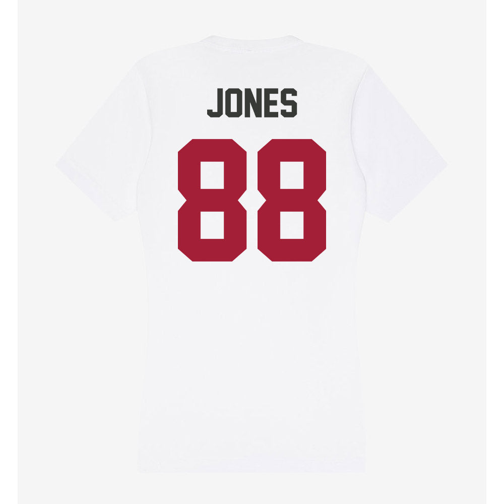 Arkansas - NCAA Football : Rohan Jones - Women's V-Neck T-Shirt-1