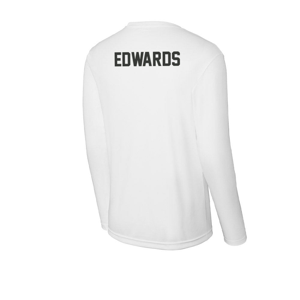 Arkansas - NCAA Men's Track & Field : Apalos Edwards - Activewear Long Sleeve T-Shirt