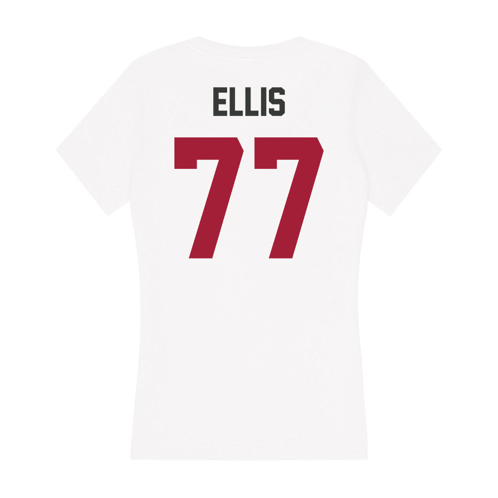 Arkansas - NCAA Softball : Bri Ellis - Women's V-Neck T-Shirt-1