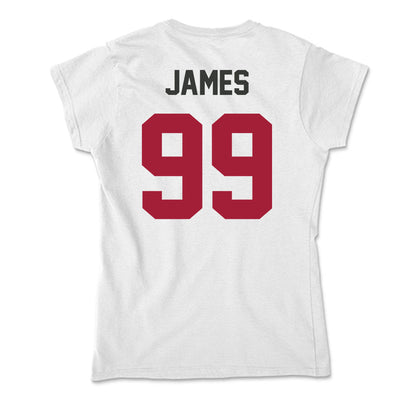 Arkansas - NCAA Football : Kaleb James - Soft Style Women’s T-Shirt-1