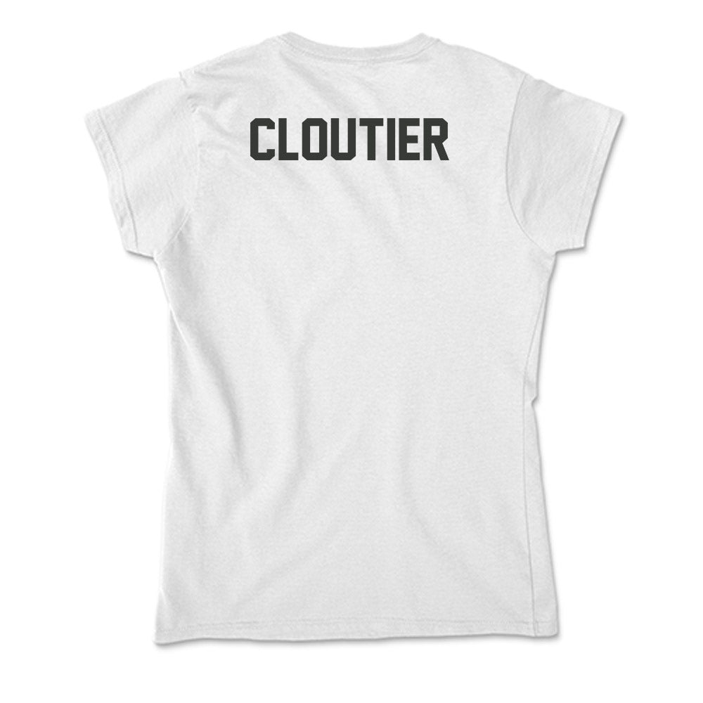 Arkansas - NCAA Women's Track & Field : Emily Cloutier - Soft Style Women’s T-Shirt-1