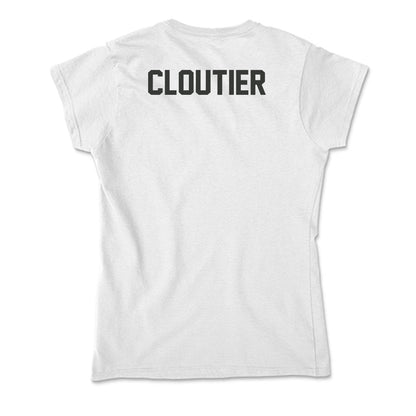 Arkansas - NCAA Women's Track & Field : Emily Cloutier - Soft Style Women’s T-Shirt-1