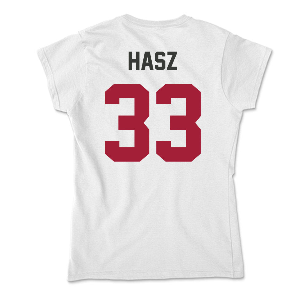 Arkansas - NCAA Football : Dylan Hasz - Soft Style Women’s T-Shirt-1