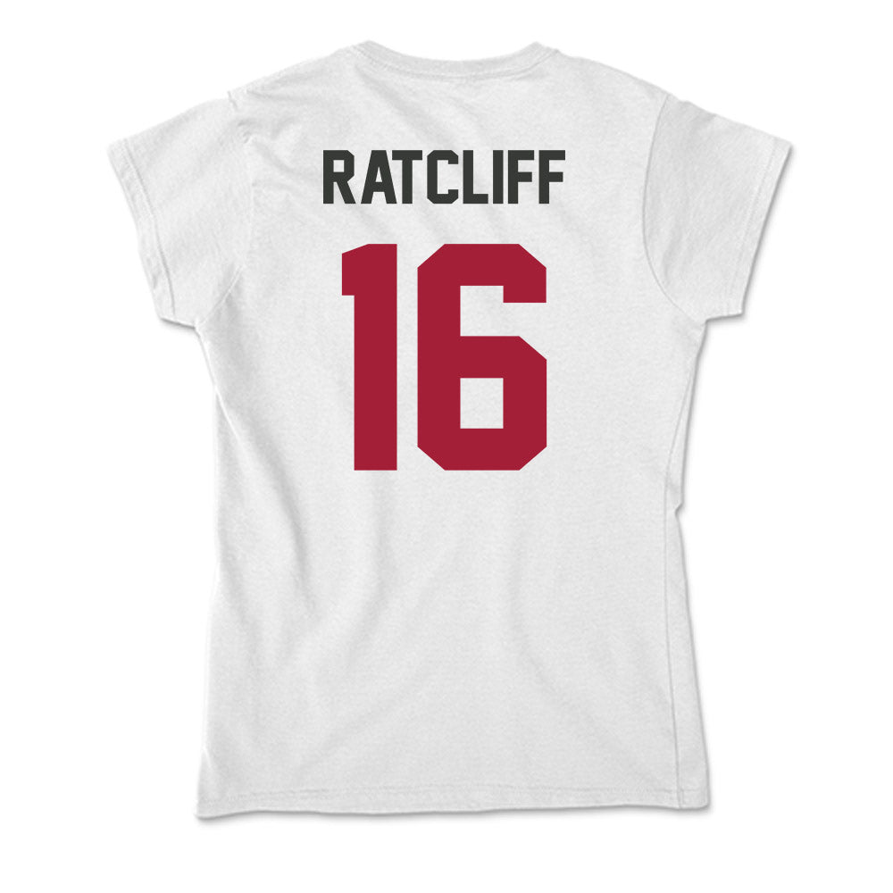 Arkansas - NCAA Softball : Carlee Ratcliff - Soft Style Women’s T-Shirt-1