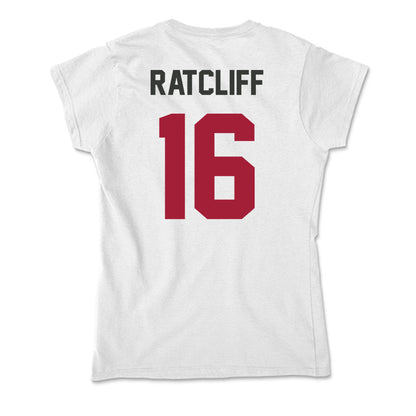 Arkansas - NCAA Softball : Carlee Ratcliff - Soft Style Women’s T-Shirt-1