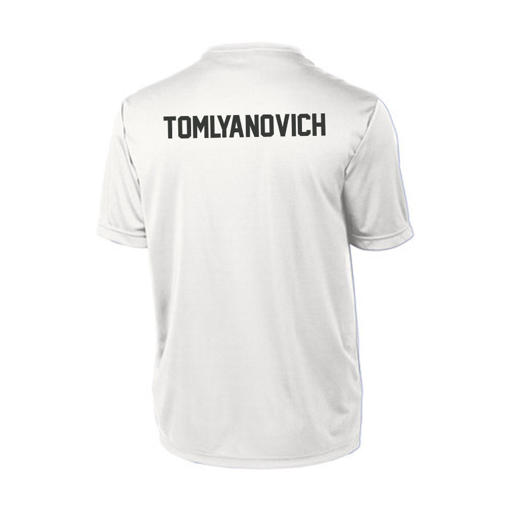 Arkansas - NCAA Men's Track & Field : TJ Tomlyanovich - Activewear T-shirt