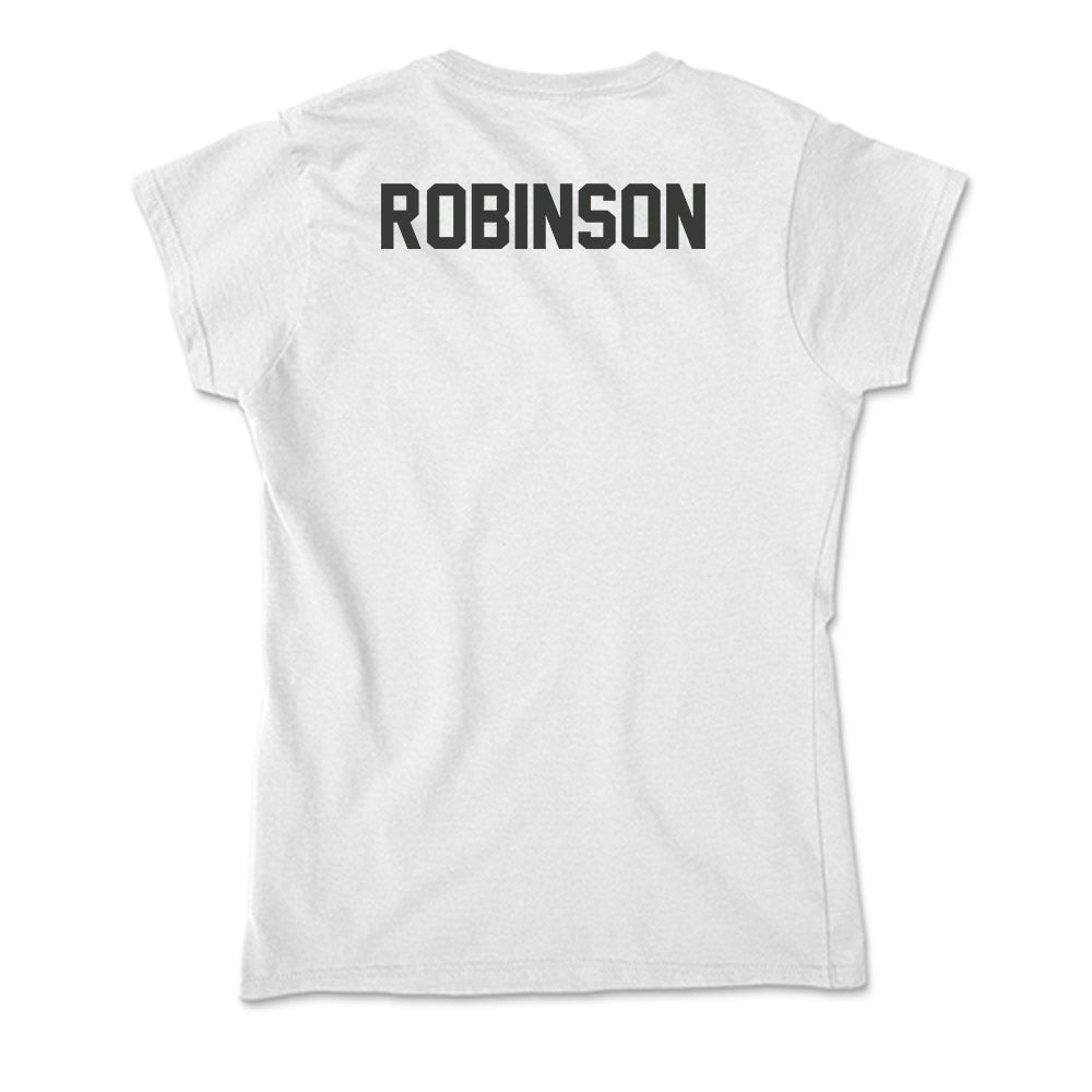 Arkansas - NCAA Women's Swimming & Diving : Holly Robinson - Soft Style Women’s T-Shirt-1