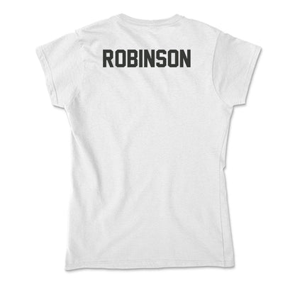 Arkansas - NCAA Women's Swimming & Diving : Holly Robinson - Soft Style Women’s T-Shirt-1
