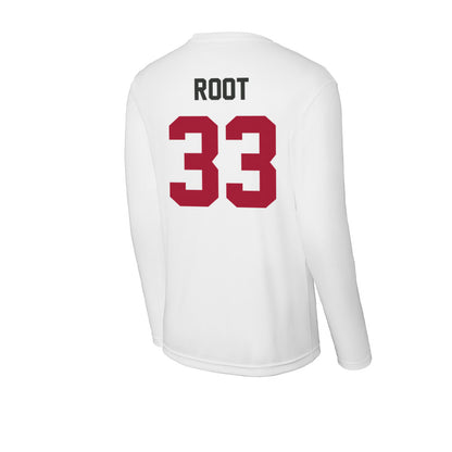 Arkansas - NCAA Baseball : Zach Root - Activewear Long Sleeve T-Shirt-1