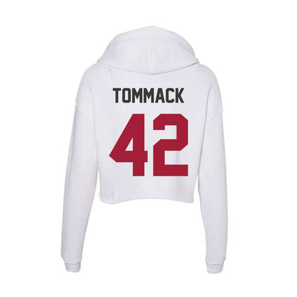 Arkansas - NCAA Women's Soccer : Taylor Tommack - Women's Crop Fleece Hoodie-1