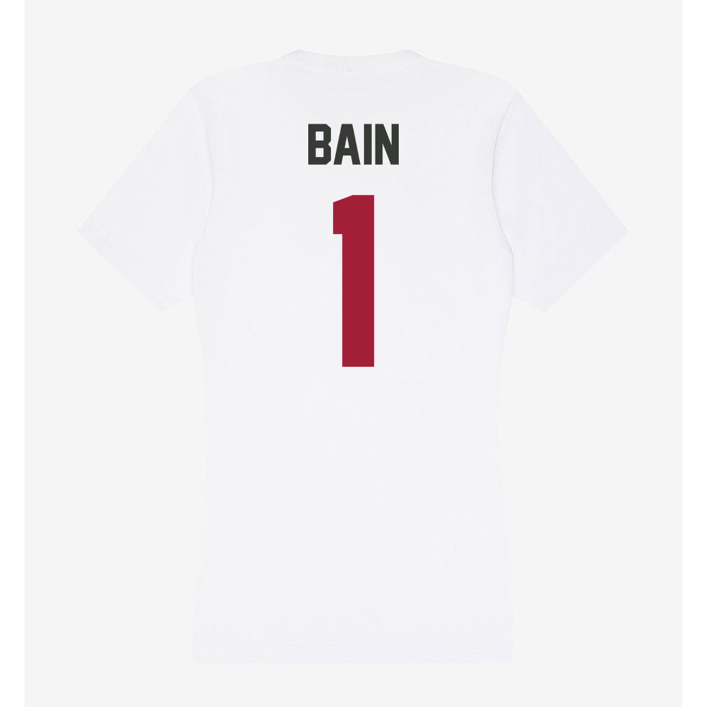 Arkansas - NCAA Softball : Brinli Bain - Women's V-Neck T-Shirt-1