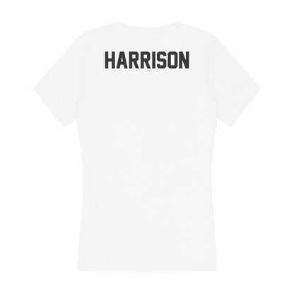 Arkansas - NCAA Women's Swimming & Diving : Delaney Harrison - Women's V-Neck T-Shirt-1