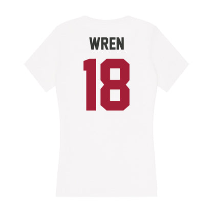 Arkansas - NCAA Women's Soccer : Avery Wren - Women's V-Neck T-Shirt-1