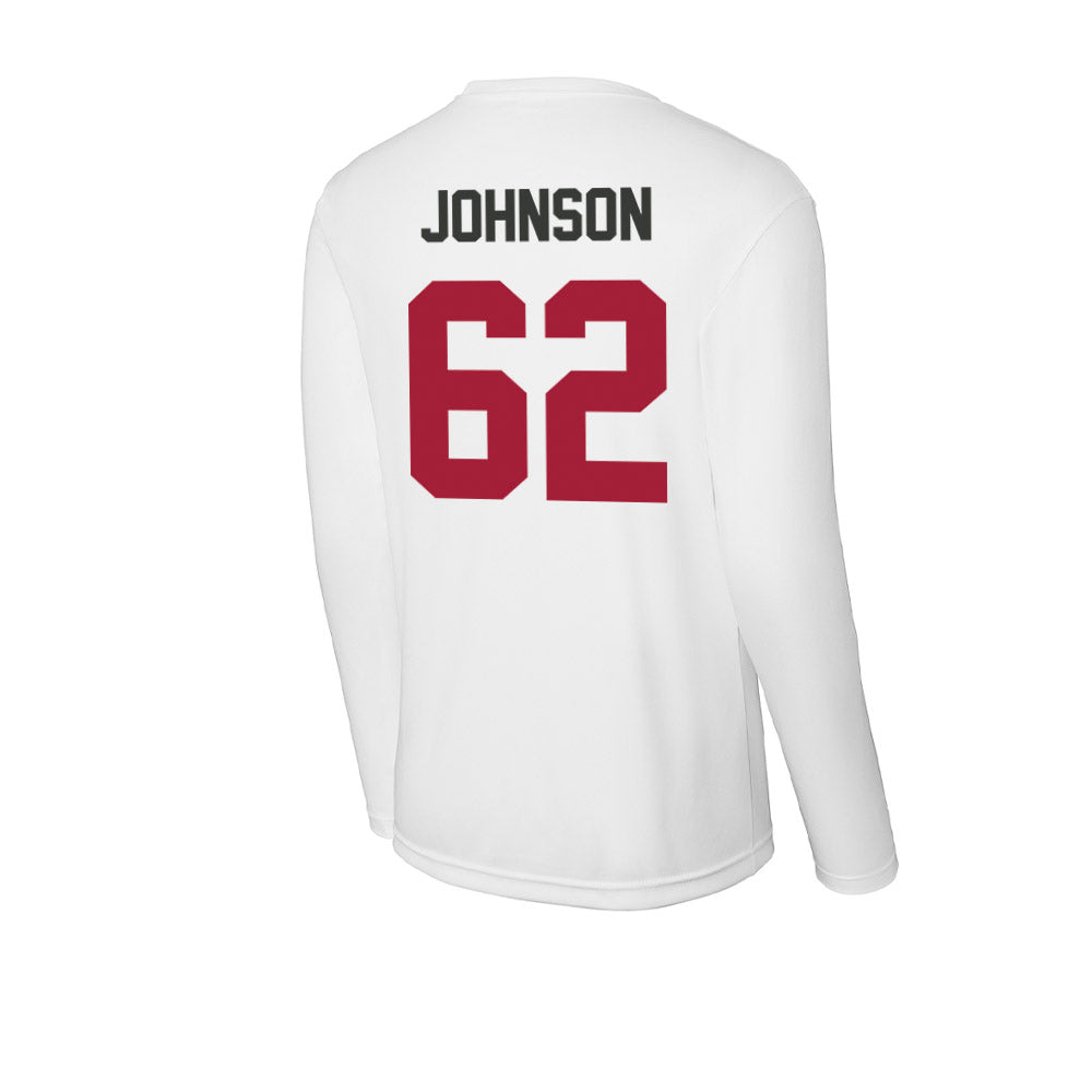 Arkansas - NCAA Football : Alex Johnson - Activewear Long Sleeve T-Shirt