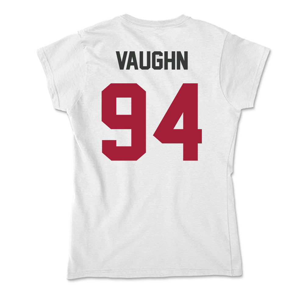 Arkansas - NCAA Football : Reginald Vaughn - Soft Style Women’s T-Shirt-1