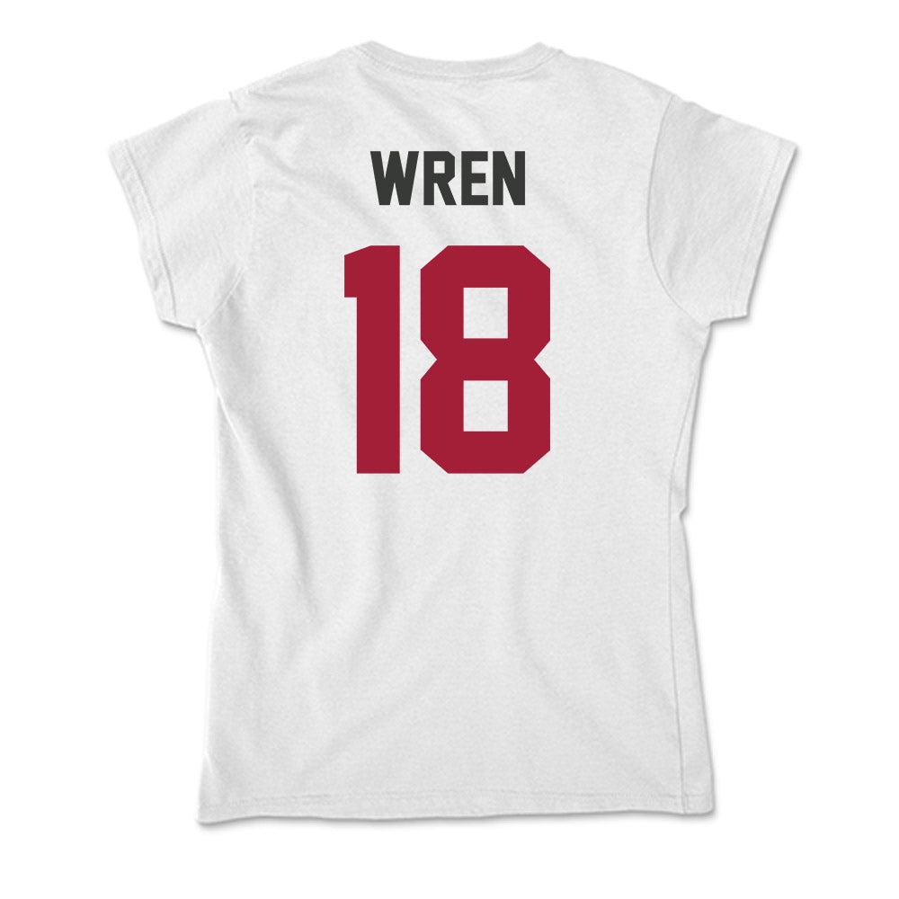 Arkansas - NCAA Women's Soccer : Avery Wren - Soft Style Women’s T-Shirt-1