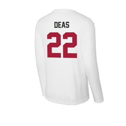Arkansas - NCAA Women's Basketball : Bonnie Deas - Activewear Long Sleeve T-Shirt-1
