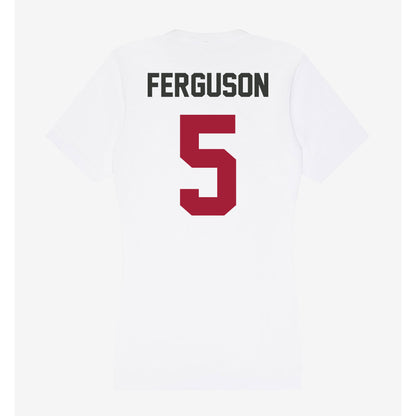 Arkansas - NCAA Football : Ja'kayden Ferguson - Women's V-Neck T-Shirt-1