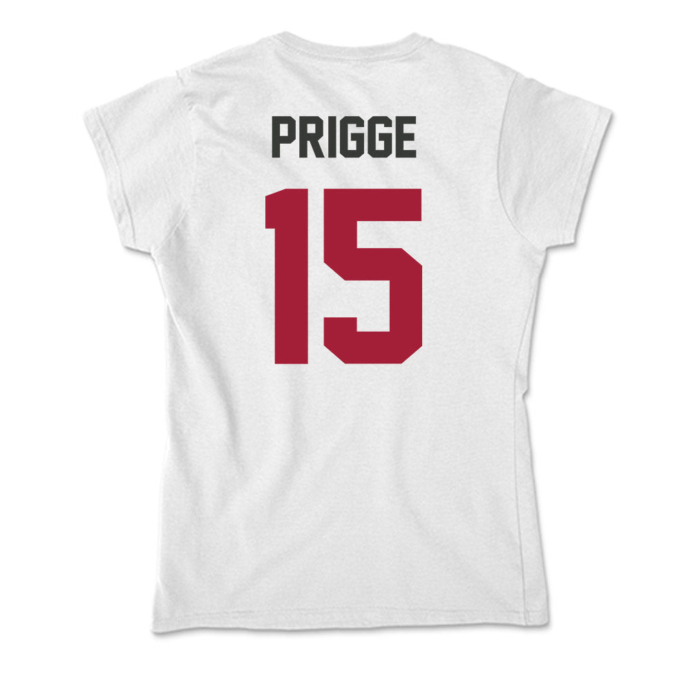 Arkansas - NCAA Softball : Spencer Prigge - Soft Style Women’s T-Shirt-1