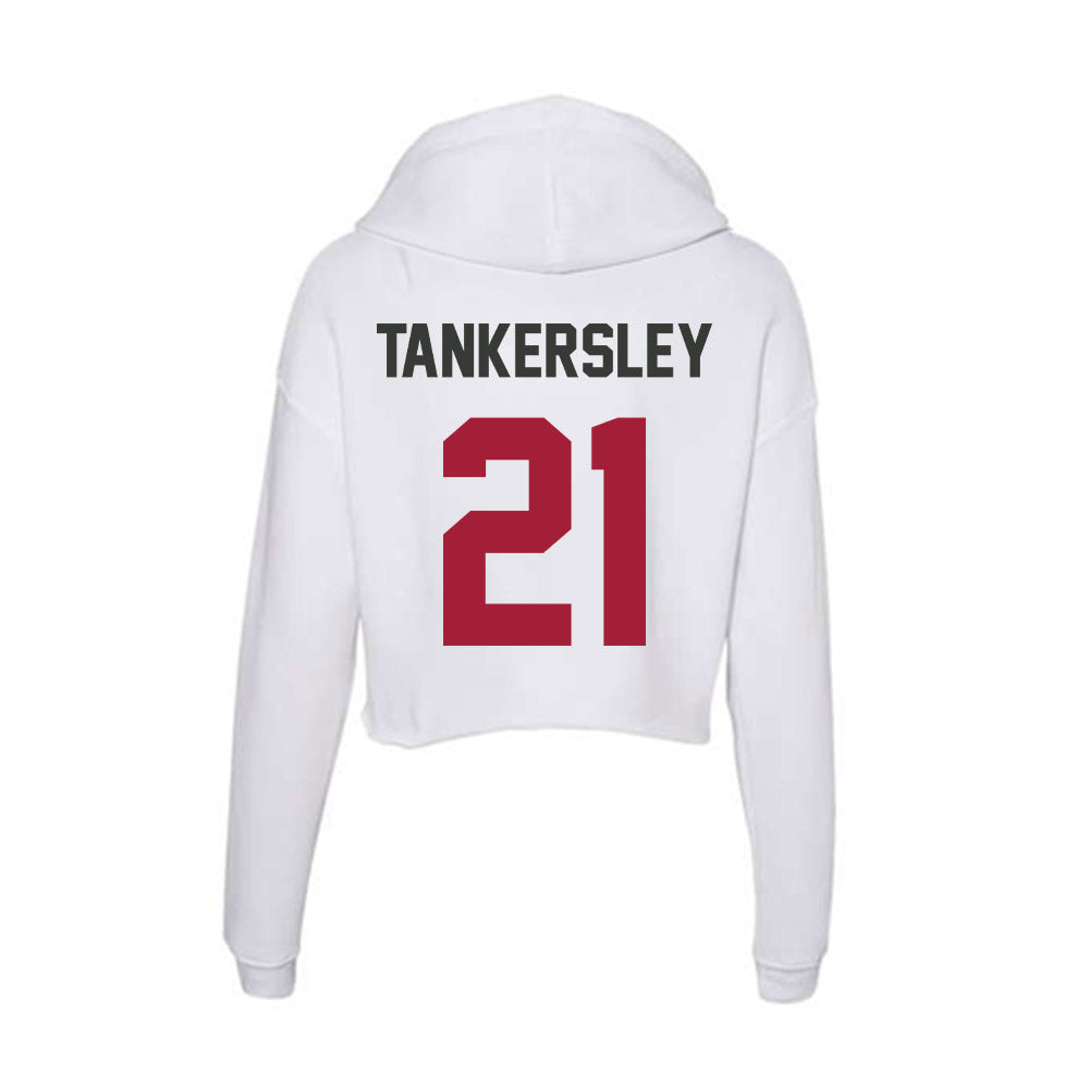 Arkansas - NCAA Women's Soccer : Ava Tankersley - Women's Crop Fleece Hoodie-1