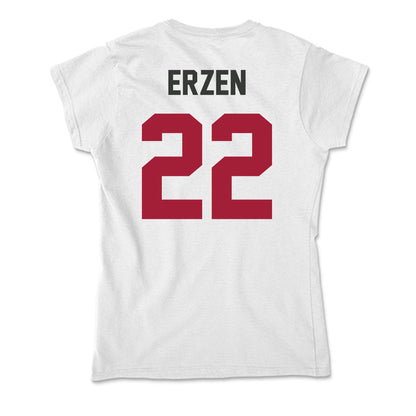 Arkansas - NCAA Women's Soccer : Ainsley Erzen - Soft Style Women’s T-Shirt-1