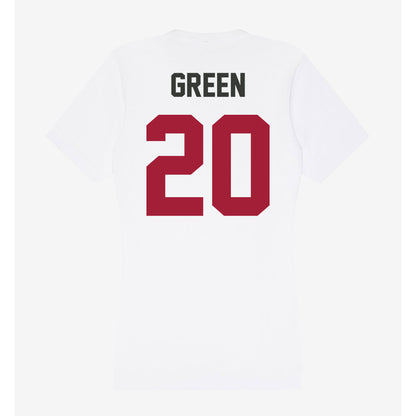 Arkansas - NCAA Football : AJ Green - Women's V-Neck T-Shirt-1