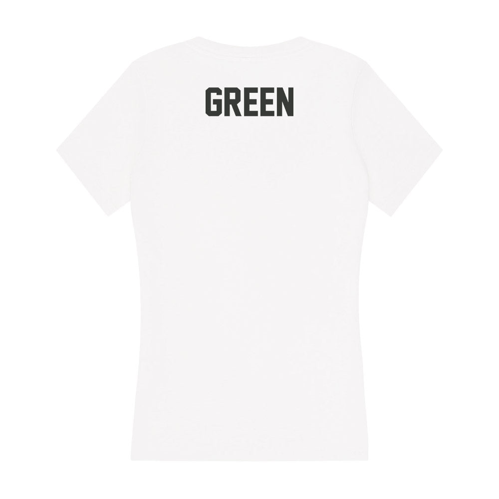 Arkansas - NCAA Men's Track & Field : Wyatt Green - Women's V-Neck T-Shirt-1