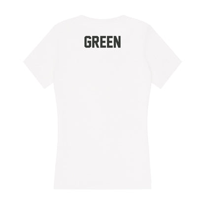 Arkansas - NCAA Men's Track & Field : Wyatt Green - Women's V-Neck T-Shirt-1