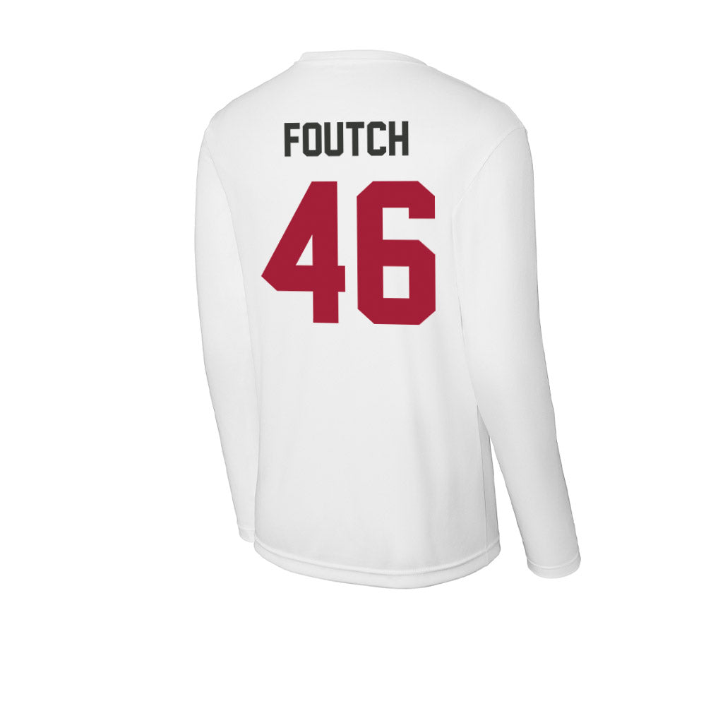 Arkansas - NCAA Baseball : Christian Foutch - Activewear Long Sleeve T-Shirt