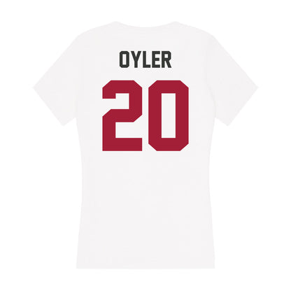 Arkansas - NCAA Women's Soccer : Kelsey Oyler - Women's V-Neck T-Shirt-1