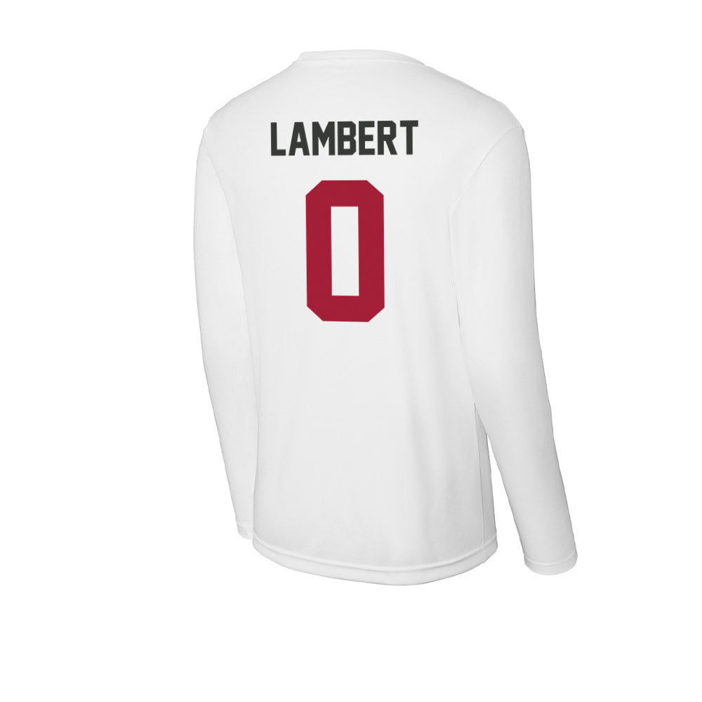 Arkansas - NCAA Women's Volleyball : Lolo Lambert - Activewear Long Sleeve T-Shirt-1