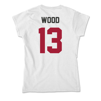 Arkansas - NCAA Softball : Kasey Wood - Soft Style Women’s T-Shirt-1