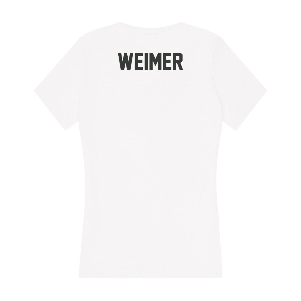 Arkansas - NCAA Women's Track & Field : Bradley Weimer - Women's V-Neck T-Shirt-1