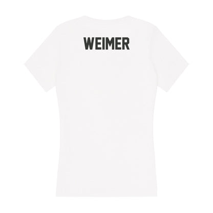 Arkansas - NCAA Women's Track & Field : Bradley Weimer - Women's V-Neck T-Shirt-1
