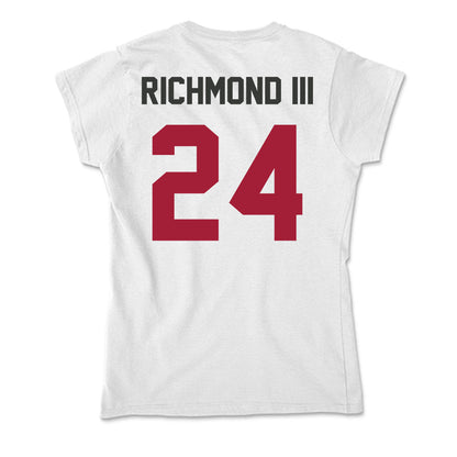 Arkansas - NCAA Men's Basketball : Billy Richmond III - Soft Style Women’s T-Shirt-1