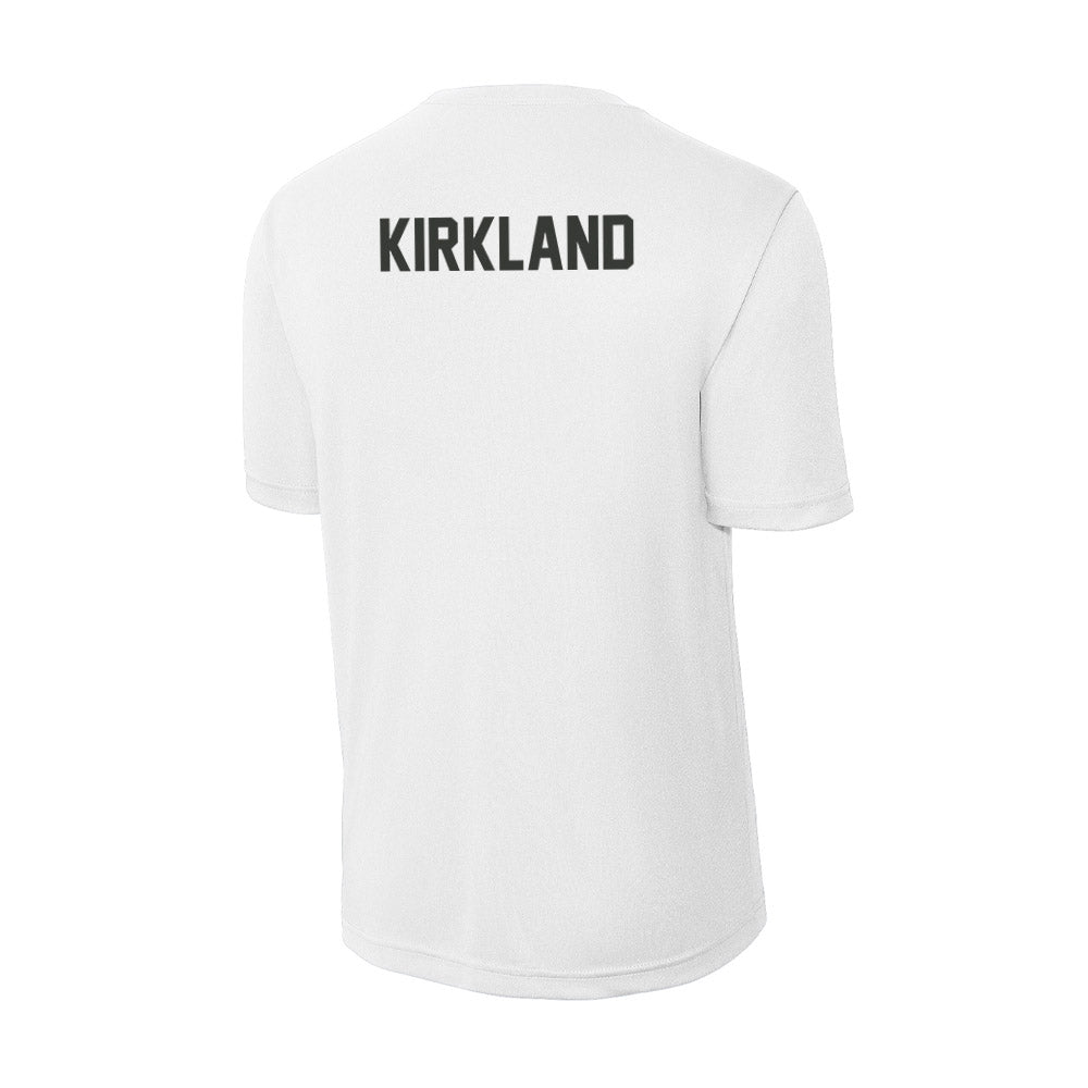 Arkansas - NCAA Women's Track & Field : Morgan Kirkland - Activewear T-Shirt-1