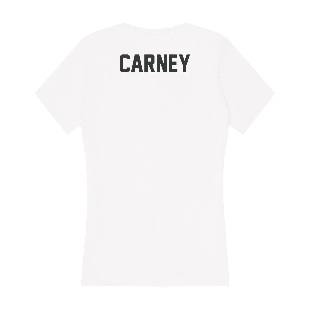 Arkansas - NCAA Men's Track & Field : Isaac Carney - Women's V-Neck T-Shirt-1