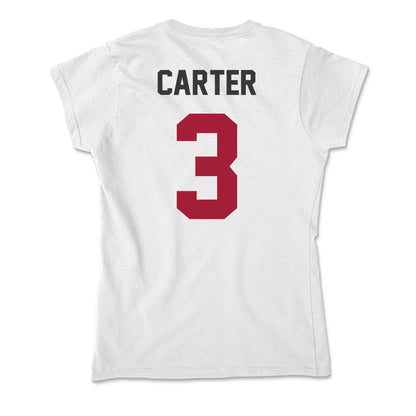 Arkansas - NCAA Softball : Nia Carter - Soft Style Women’s T-Shirt-1